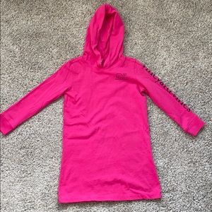 Vineyard Vines Girls Hooded Cotton Coverup 3T